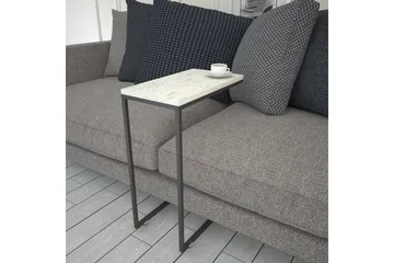 Maddeson Sidobord 46 cm - Svart/Vit - Möbler - Bord & matgrupper - Avlastningsbord - Lampbord