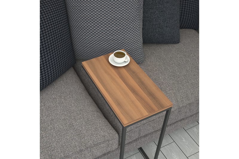 Maddeson Sidobord 46 cm - Valnöt - Möbler - Bord & matgrupper - Avlastningsbord - Lampbord