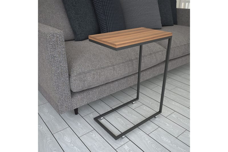 Maddeson Sidobord 46 cm - Valnöt - Möbler - Bord & matgrupper - Avlastningsbord - Lampbord