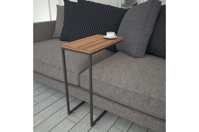 Maddeson Sidobord 46 cm - Valnöt - Möbler - Bord & matgrupper - Avlastningsbord - Lampbord