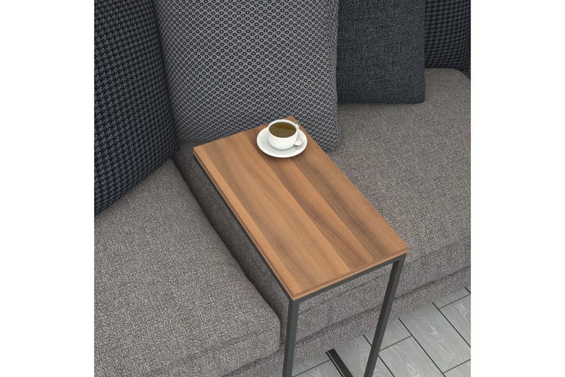 Maddeson Sidobord 46 cm - Valnöt - Möbler - Bord & matgrupper - Avlastningsbord - Lampbord