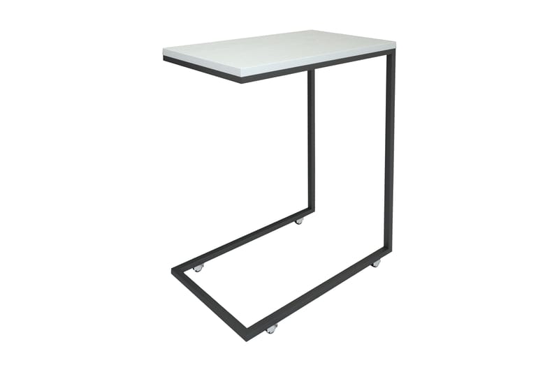 Maddeson Sidobord 46 cm - Vit - Möbler - Bord & matgrupper - Avlastningsbord - Lampbord
