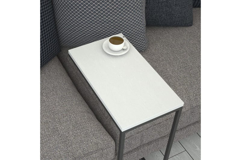 Maddeson Sidobord 46 cm - Vit - Möbler - Bord & matgrupper - Avlastningsbord - Lampbord