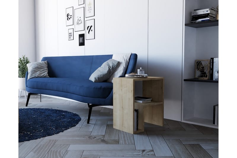Malem Sidobord 52x45x52 cm - Blå - Möbler - Bord & matgrupper - Avlastningsbord - Lampbord