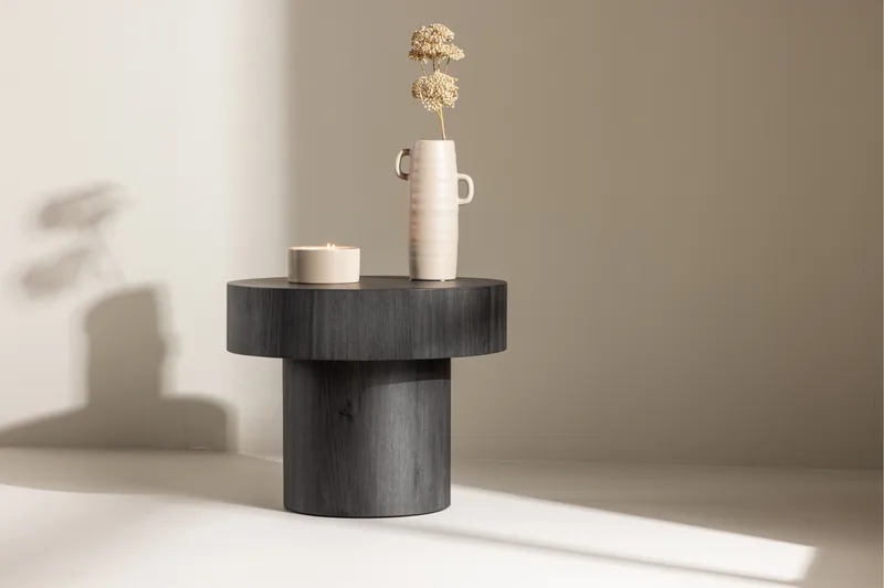 Malung Sidobord 50 cm - Svart - Möbler - Bord & matgrupper - Avlastningsbord - Lampbord