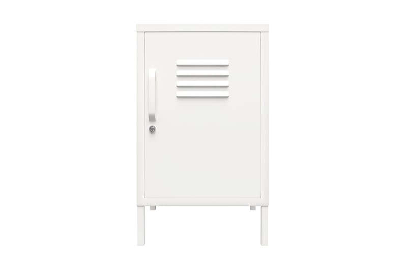 Mission District Sidobord 38x40 cm Vit - Dorel Home - Möbler - Bord & matgrupper - Avlastningsbord - Lampbord