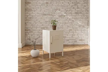 Mission District Sidobord 38x40 cm Vit - Dorel Home - Möbler - Bord & matgrupper - Avlastningsbord - Lampbord