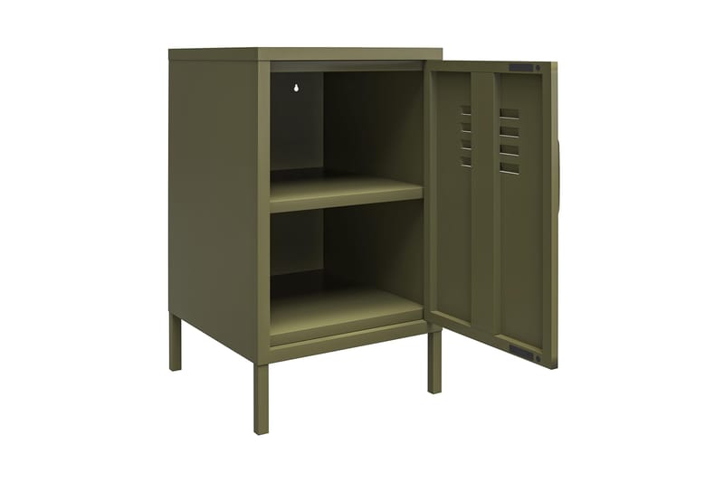 Moriah Sidobord 38x40 cm Olivgrön - Dorel Home - Möbler - Bord & matgrupper - Avlastningsbord - Lampbord