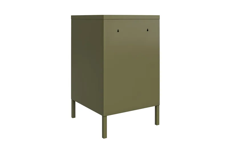 Moriah Sidobord 38x40 cm Olivgrön - Dorel Home - Möbler - Bord & matgrupper - Avlastningsbord - Lampbord