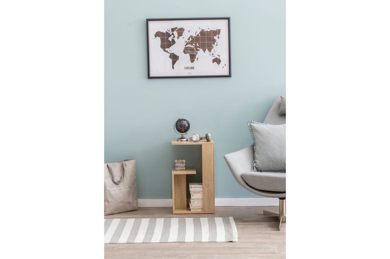 Moyinoluwa Sidobord 35 cm - Trä/natur - Möbler - Bord & matgrupper - Avlastningsbord - Lampbord