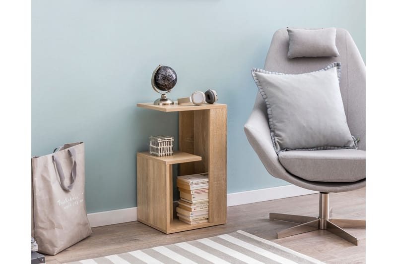 Moyinoluwa Sidobord 35 cm - Trä/natur - Möbler - Bord & matgrupper - Avlastningsbord - Lampbord