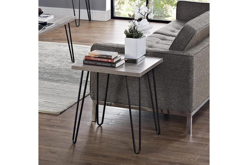 Owen Sidobord 50 cm Brun - Dorel Home - Möbler - Bord & matgrupper - Avlastningsbord - Lampbord