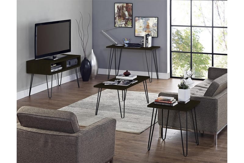 Owen Sidobord 50 cm Espresso - Dorel Home - Möbler - Bord & matgrupper - Avlastningsbord - Lampbord
