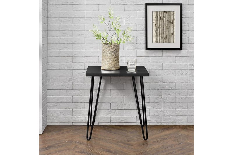 Owen Sidobord 50 cm Svart - Dorel Home - Möbler - Bord & matgrupper - Avlastningsbord - Lampbord