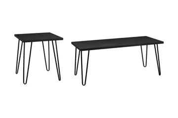 Owen Sidobord 50 cm Svart - Dorel Home - Möbler - Bord & matgrupper - Avlastningsbord - Lampbord