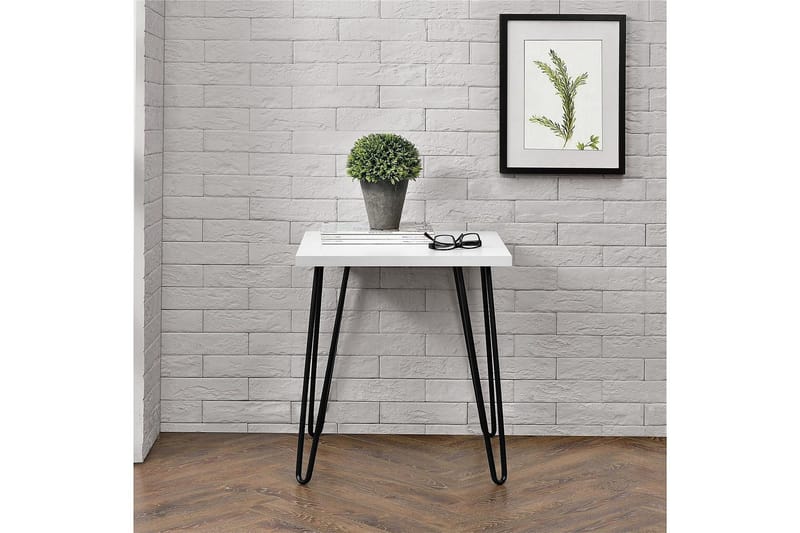 Owen Sidobord 50 cm Vit - Dorel Home - Möbler - Bord & matgrupper - Avlastningsbord - Lampbord