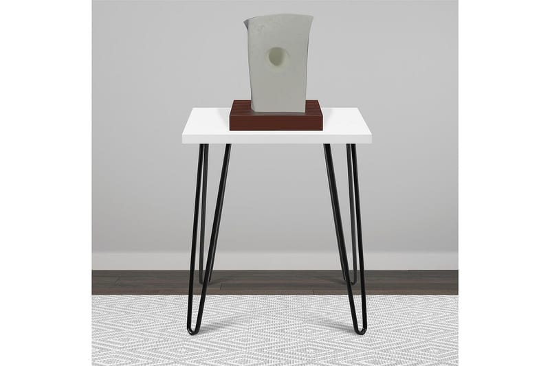 Owen Sidobord 50 cm Vit - Dorel Home - Möbler - Bord & matgrupper - Avlastningsbord - Lampbord
