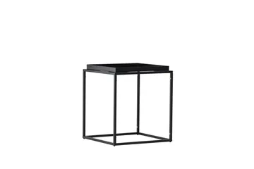 Porto Sidobord 45x45 cm - Svart - Möbler - Bord & matgrupper - Avlastningsbord - Lampbord
