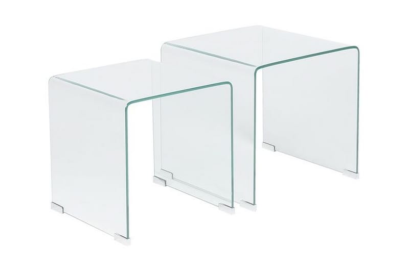 Prestina Sidobord 2-Pack - Transparent - Lampbord - Brickbord & småbord