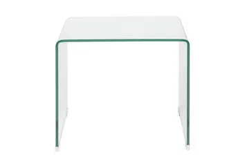 Prestina Sidobord 2-Pack - Transparent - Möbler - Bord & matgrupper - Avlastningsbord - Lampbord