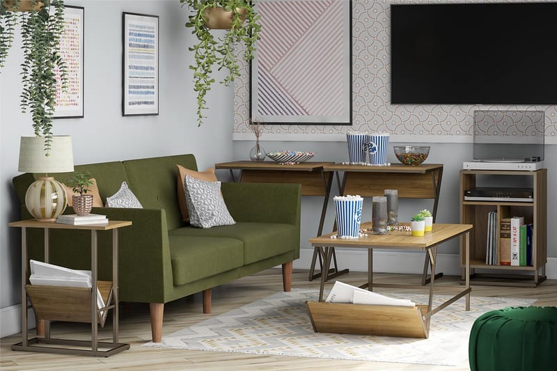 Regal Sidobord 50 cm Natur - Novogratz - Möbler - Bord & matgrupper - Avlastningsbord - Lampbord