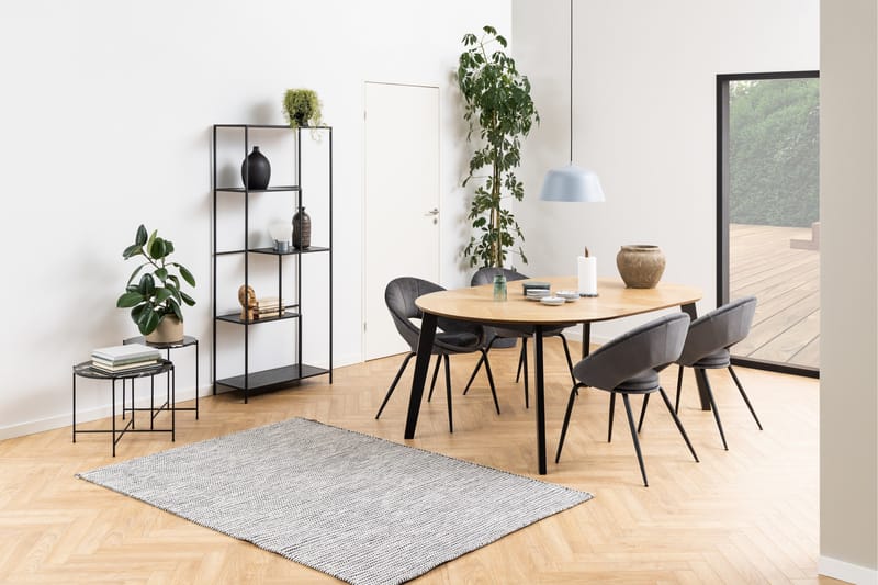 Sakchan Sidobord 42 cm Rund - Svart - Möbler - Bord & matgrupper - Avlastningsbord - Lampbord