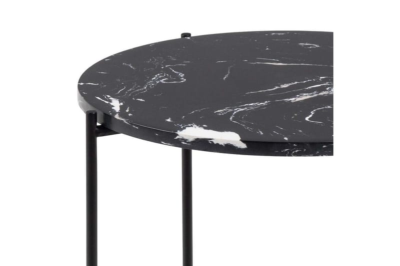 Sakchan Sidobord 42 cm Rund - Svart - Möbler - Bord & matgrupper - Avlastningsbord - Lampbord