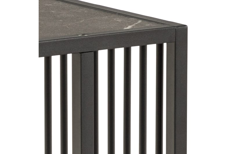 Saklani Sidobord 35x35 cm - Svart - Möbler - Bord & matgrupper - Avlastningsbord - Lampbord