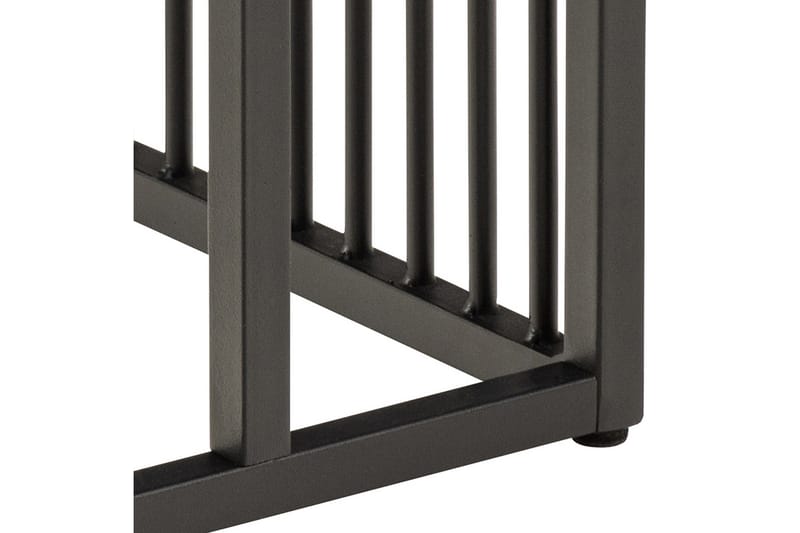 Saklani Sidobord 35x35 cm - Svart - Möbler - Bord & matgrupper - Avlastningsbord - Lampbord