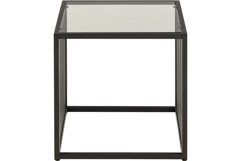 Saklani Sidobord 40x40 cm - Grå - Möbler - Bord & matgrupper - Avlastningsbord - Lampbord