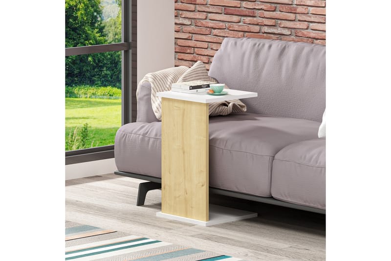 Sedem Sidobord 64 cm - Blå/Vit - Möbler - Bord & matgrupper - Avlastningsbord - Lampbord