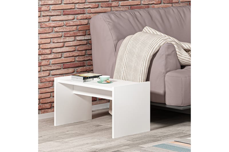 Sedem Sidobord 64 cm - Vit - Möbler - Bord & matgrupper - Avlastningsbord - Lampbord