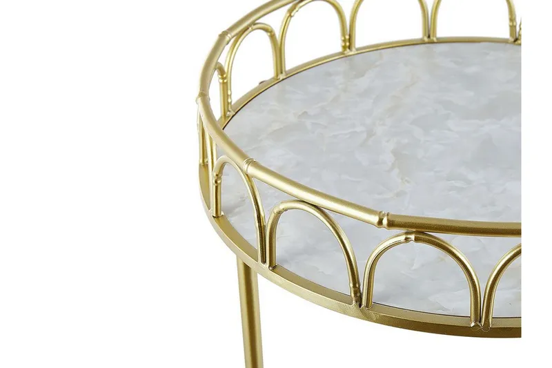 Shafter Serveringsvagn 48 cm - Guld - Möbler - Bord & matgrupper - Avlastningsbord - Lampbord