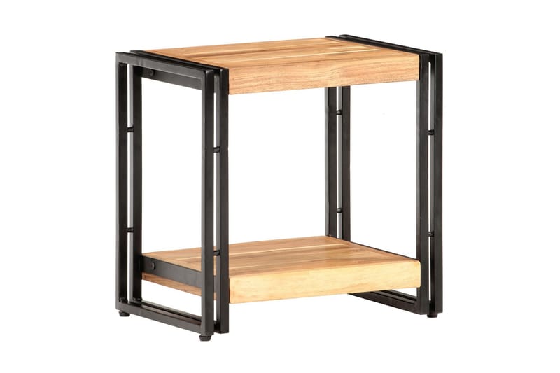 Sidobord 40x30x40 cm massivt akaciaträ - Brun - Möbler - Bord & matgrupper - Avlastningsbord - Lampbord