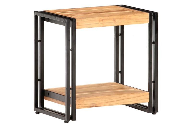 Sidobord 40x30x40 cm massivt akaciaträ - Brun - Möbler - Bord & matgrupper - Avlastningsbord - Lampbord