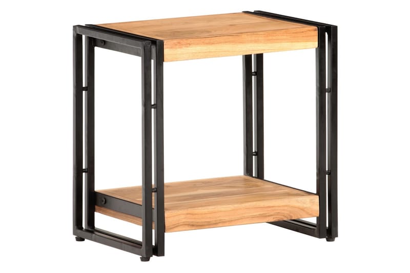 Sidobord 40x30x40 cm massivt akaciaträ - Brun - Möbler - Bord & matgrupper - Avlastningsbord - Lampbord