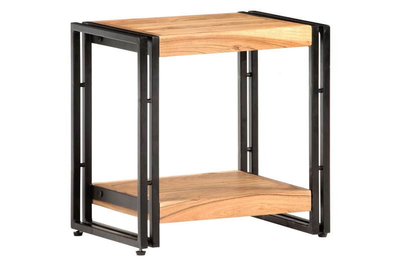 Sidobord 40x30x40 cm massivt akaciaträ - Brun - Möbler - Bord & matgrupper - Avlastningsbord - Lampbord