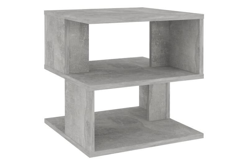 Sidobord betonggrå 40x40x40 cm spånskiva - Grå - Möbler - Bord & matgrupper - Avlastningsbord - Lampbord