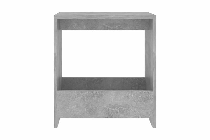 Sidobord betonggrå 50x26x50 cm spånskiva - Grå - Möbler - Bord & matgrupper - Avlastningsbord - Lampbord