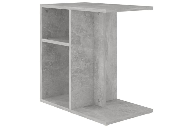 Sidobord betonggrå 50x30x50 cm spånskiva - Grå - Möbler - Bord & matgrupper - Avlastningsbord - Lampbord