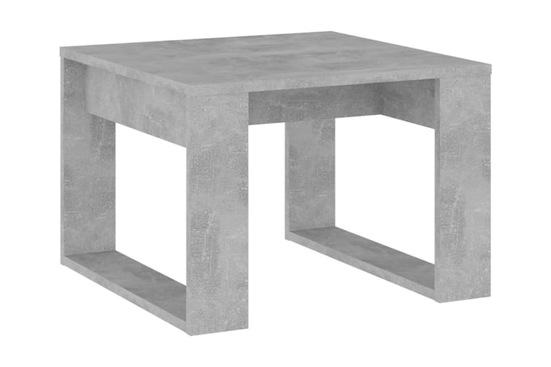 Sidobord betonggrå 50x50x35 cm spånskiva - Grå - Möbler - Bord & matgrupper - Avlastningsbord - Lampbord