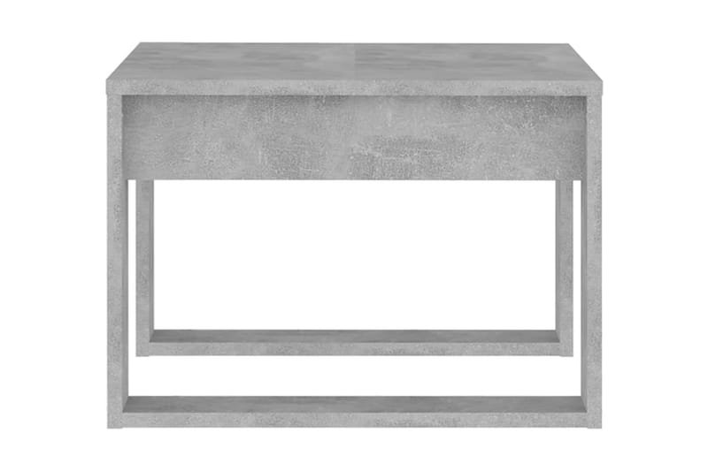 Sidobord betonggrå 50x50x35 cm spånskiva - Grå - Möbler - Bord & matgrupper - Avlastningsbord - Lampbord