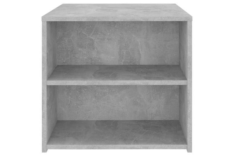 Sidobord betonggrå 50x50x45 cm spånskiva - Grå - Möbler - Bord & matgrupper - Avlastningsbord - Lampbord