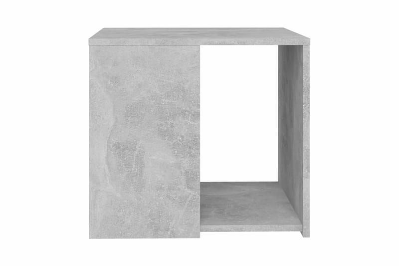 Sidobord betonggrå 50x50x45 cm spånskiva - Grå - Möbler - Bord & matgrupper - Avlastningsbord - Lampbord