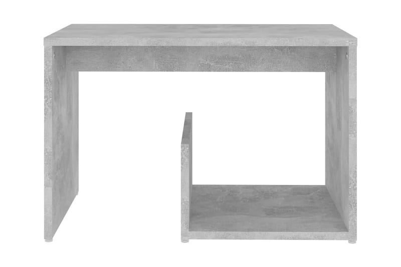 Sidobord betonggrå 59x36x38 cm spånskiva - Grå - Möbler - Bord & matgrupper - Avlastningsbord - Lampbord