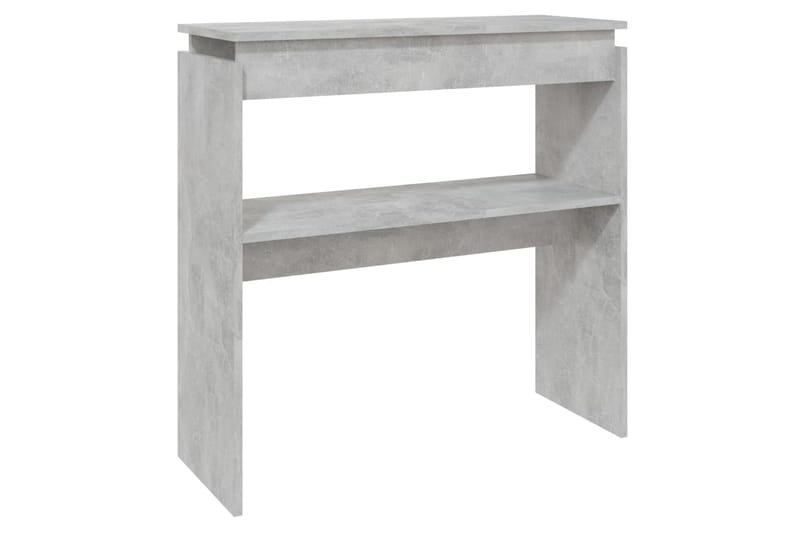 Sidobord betonggrå 80x30x80 cm spånskiva - Grå - Möbler - Bord & matgrupper - Avlastningsbord - Lampbord