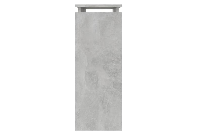 Sidobord betonggrå 80x30x80 cm spånskiva - Grå - Möbler - Bord & matgrupper - Avlastningsbord - Lampbord