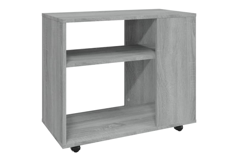 Sidobord grå sonoma 70x35x55 cm konstruerat trä - Grå - Lampbord - Brickbord & småbord