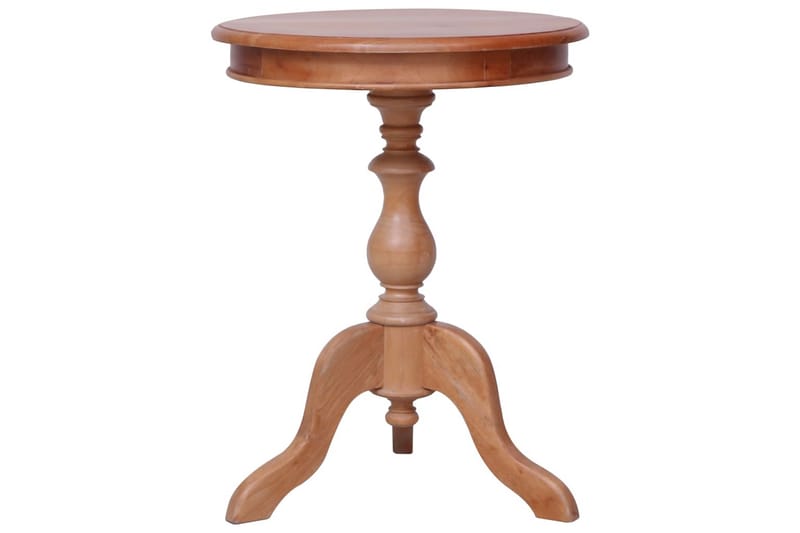 Sidobord naturlig 50x50x65 cm massiv mahogny - Brun - Möbler - Bord & matgrupper - Avlastningsbord - Lampbord