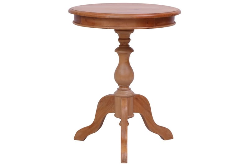 Sidobord naturlig 50x50x65 cm massiv mahogny - Brun - Möbler - Bord & matgrupper - Avlastningsbord - Lampbord